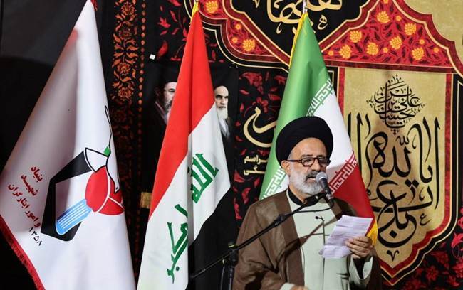 رسالة شكر و تقدير من ممثل الولي الفقيه في مؤسسة الشهداء وشؤون المضحّين إلى الشعب العراقي لمشاركته المليونية في مراسم تشييع القائد الشهيد لإيران