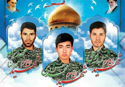 تشییع پیکر مطهر ۳ شهید فاطمیون در مشهد مقدس تشییع پیکر مطهر ۳ شهید فاطمیون در مشهد مقدس