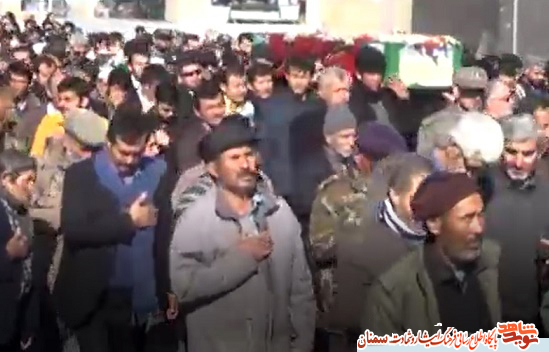 تشییع پیکر شهید مدافع حرم نصرالله راشدی تشییع پیکر شهید مدافع حرم نصرالله راشدی