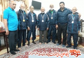 كسب مقام نخست مسابقات ورزشى سالمندان شاهد و ايثارگر مازندرانى كسب مقام نخست مسابقات ورزشى سالمندان شاهد و ايثارگر مازندرانى