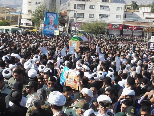 پیکر امام جمعه شهید کازرون تشییع شد پیکر امام جمعه شهید کازرون تشییع شد