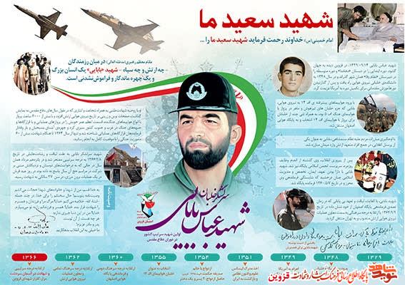 اینفوگرافیک «شهید سعید ما» منتشر شد اینفوگرافیک «شهید سعید ما» منتشر شد