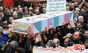 تشییع پیکر شهید «رضاعلی ابراهیم نژاد» در اجتماع بزرگ عاشوراییان تشییع پیکر شهید «رضاعلی ابراهیم نژاد» در اجتماع بزرگ عاشوراییان