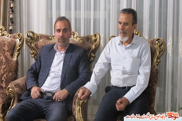 دیدارمدیر کل خراسان شمالی باآزاده سرافراز دیدارمدیر کل خراسان شمالی باآزاده سرافراز
