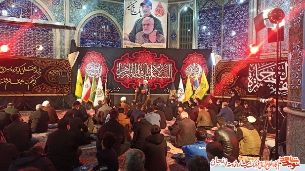 گزارش تصویری/ گرامیداشت سالگرد شهید سپهبد حاج قاسم در خرمدره