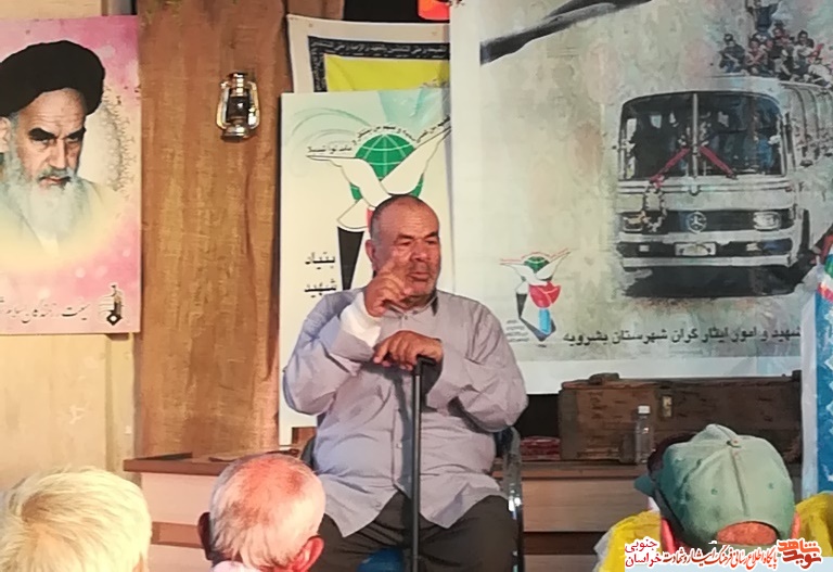 جانباز و آزاده سرافراز حاج سیدحسین علوی آسمانی شد