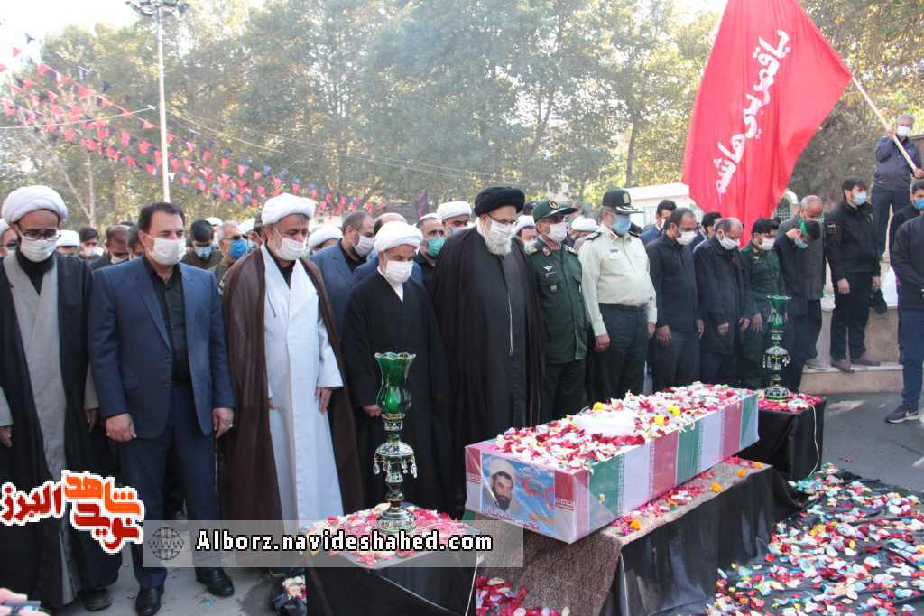 پیکر مطهر شهید کرجی کربلای خان‌طومان به خاک سپرده‌شد