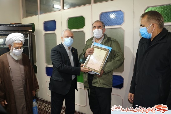 گزارش تصویری/ دیدار معاون رئیس جمهور با جانباز 70 درصد زنجانی