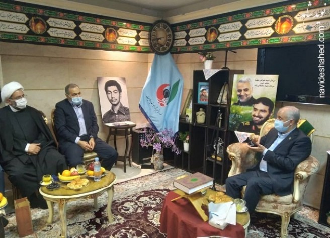 دیدار رییس بنیاد شهید و امور ایثارگران با خانواده شهید «طهرانی مقدم» دیدار رییس بنیاد شهید و امور ایثارگران با خانواده شهید «طهرانی مقدم»