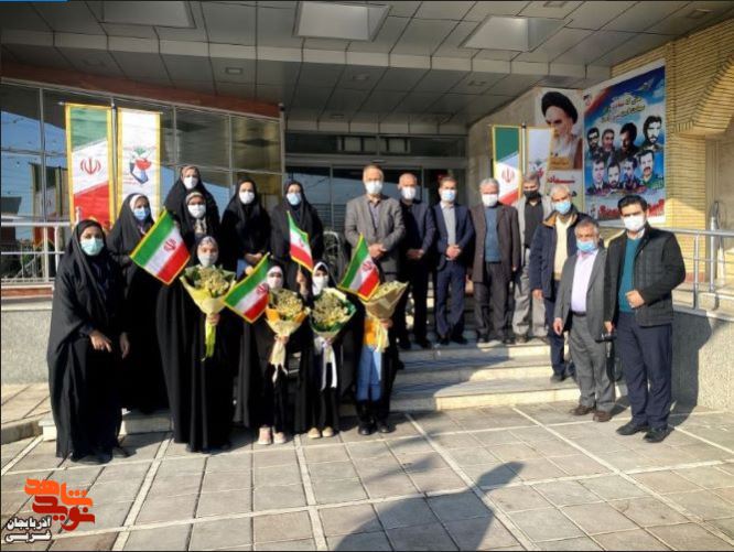پویش پرچم در اداره کل بنیاد شهید و امور ایثارگران آذربایجان غربی