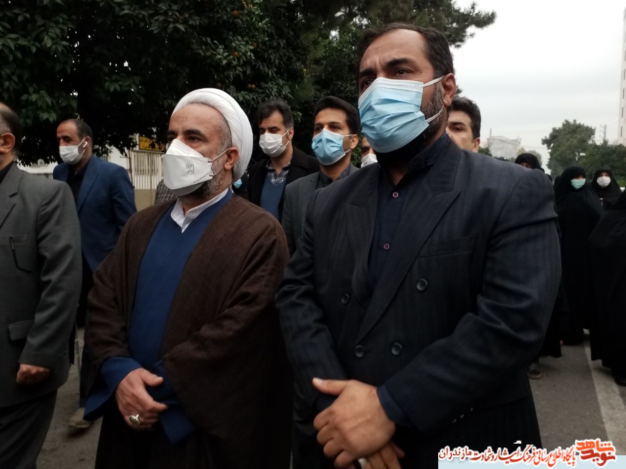 گزارش تصويرى|تشییع پیکر خادم الشهدا جانباز، آزاده حاج سید ابوالقاسم عبدالله پور در بابل مازندران