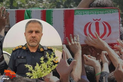 فیلم|بدرقه باشکوه شهید مدافع امنیت در دشتستان