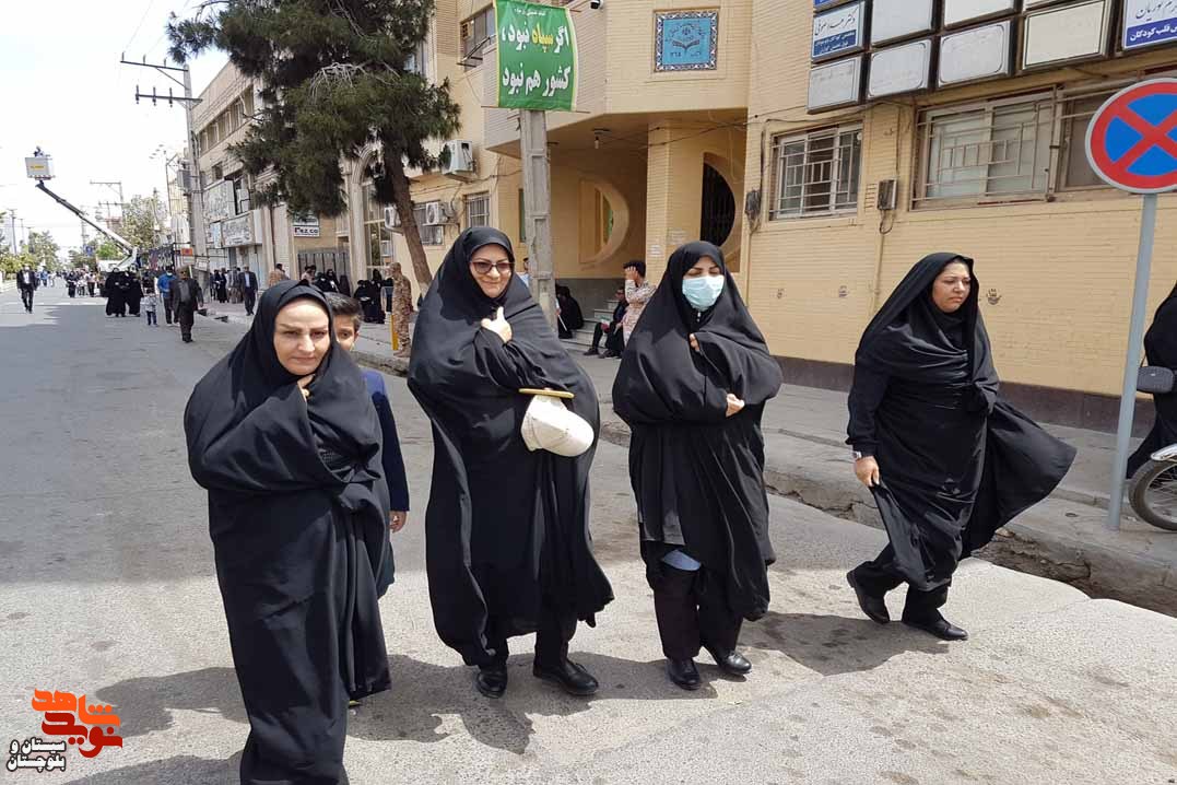 راهپیمایی روز قدس با حضور پرشور خانواده های معظم شاهد و ایثارگران در زاهدان برگزار شد