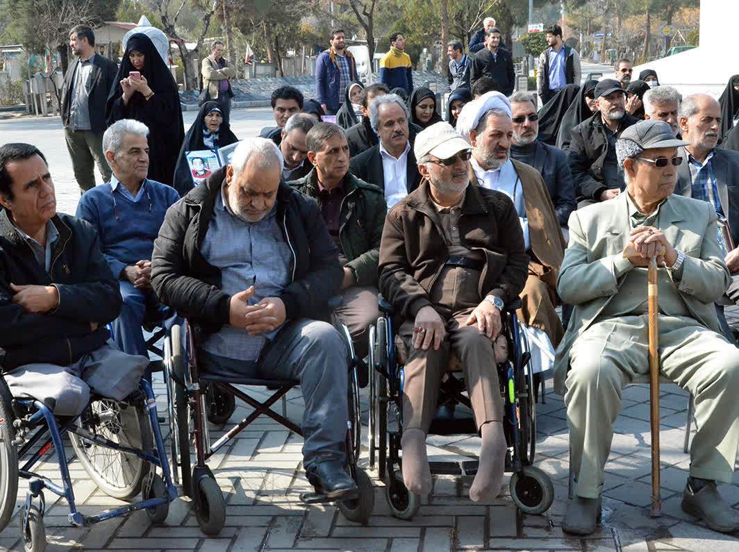 مراسم ملی و سراسری بزرگداشت روز شهید در بهشت زهرای تهران+ تصاویر