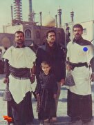 شهید«حسین پاشایی» در مراسم عزاداری امام حسین(ع)