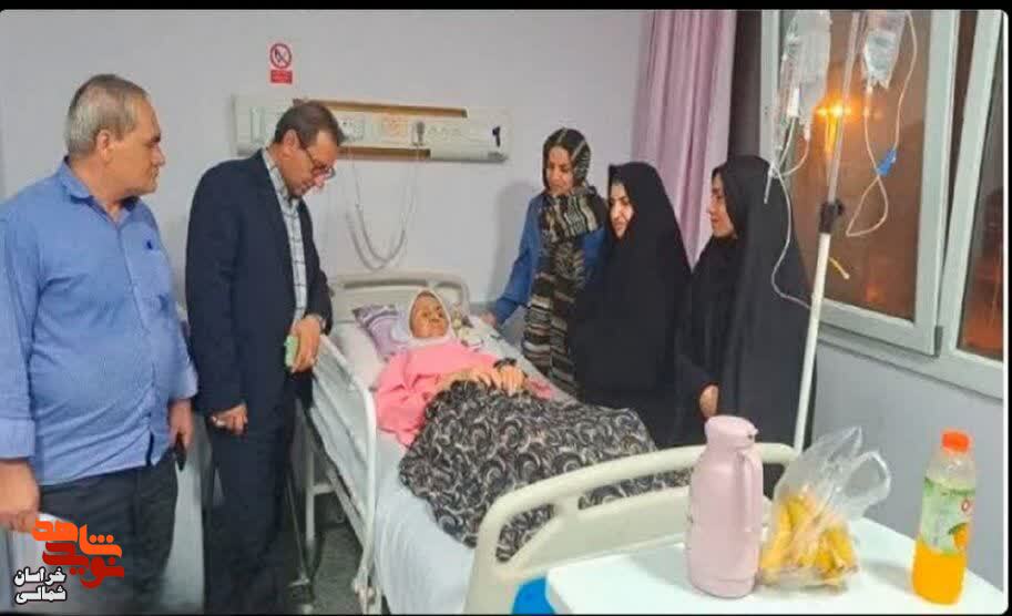تصاویر/ عیادت از خانواده شهدا و جانبازان خاص شهرستان شیروان