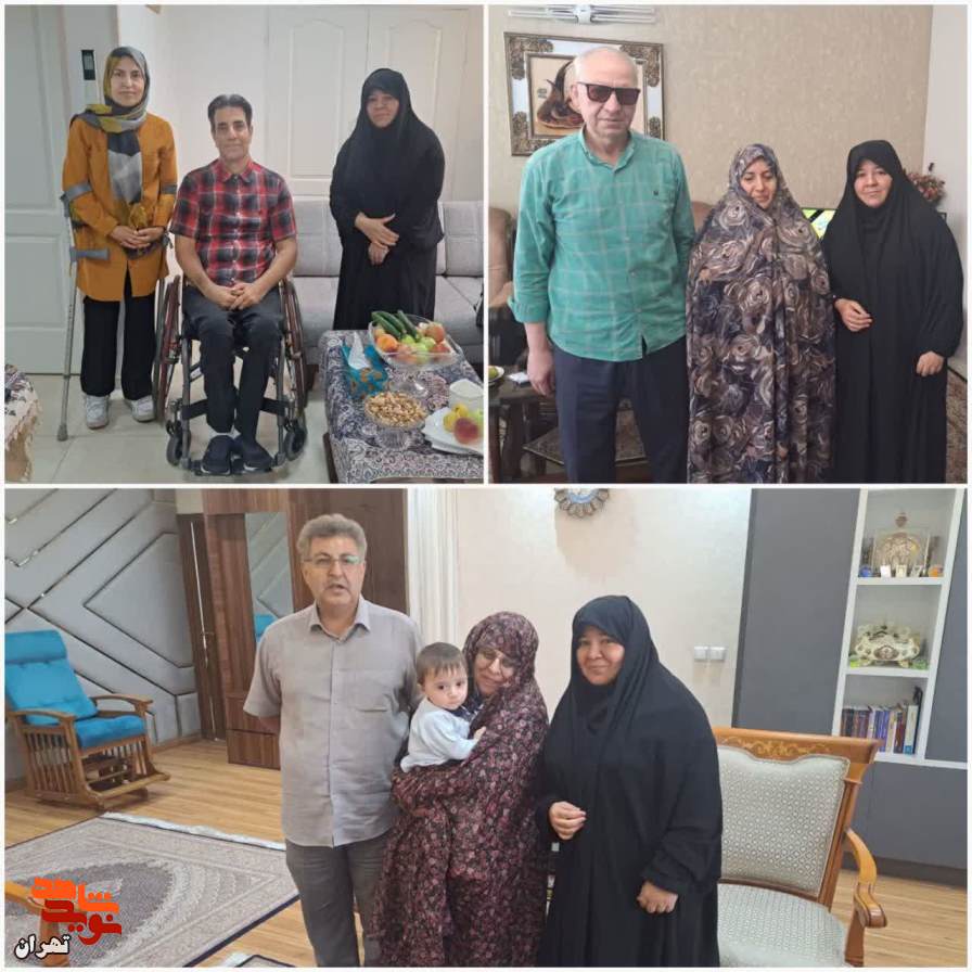 طرح دیدار و سپاس از خانواده‌های معزز ایثارگر انجام شد+تصاویر