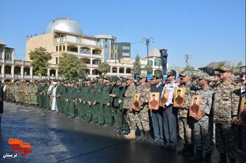 پیکر شهید وطن «مهدی نقوی» در بروجرد تشییع شد