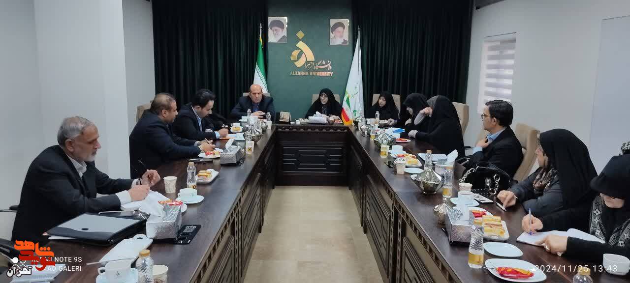 برگزاری جلسه ستاد شاهد وایثارگر دانشگاه الزهرا (س) برگزاری جلسه ستاد شاهد وایثارگر دانشگاه الزهرا (س)