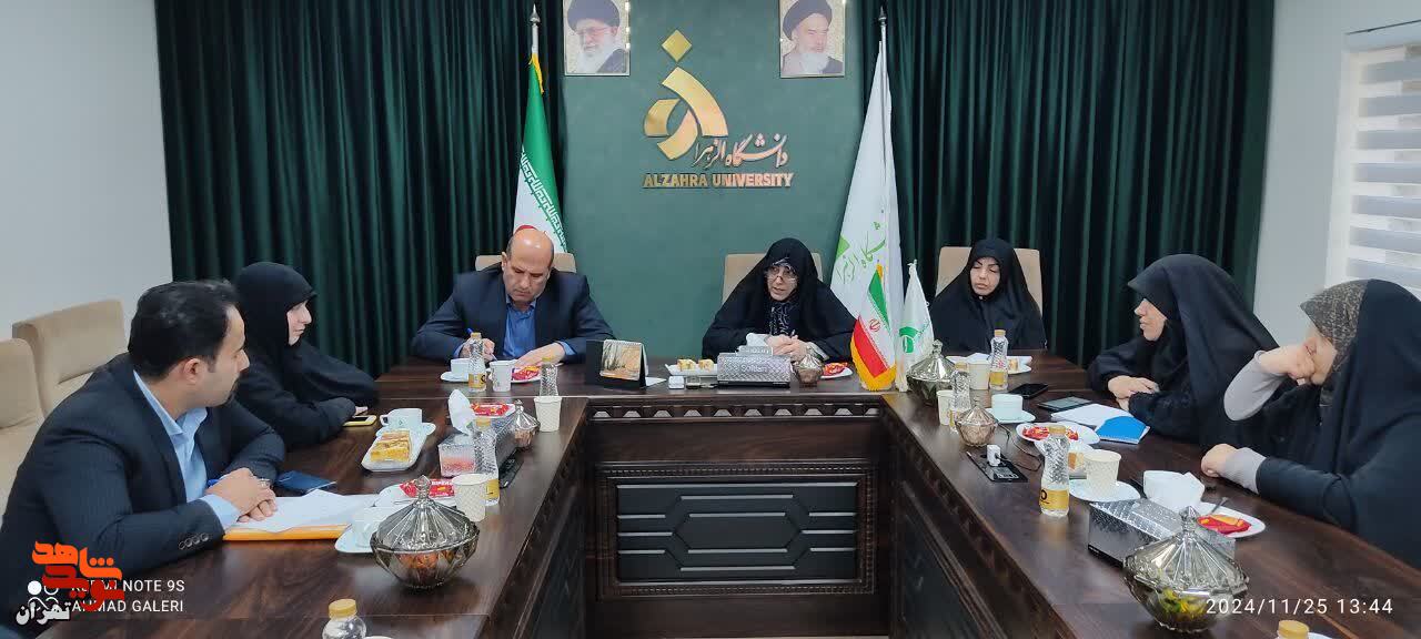 برگزاری جلسه ستاد شاهد وایثارگر دانشگاه الزهرا (س) برگزاری جلسه ستاد شاهد وایثارگر دانشگاه الزهرا (س)