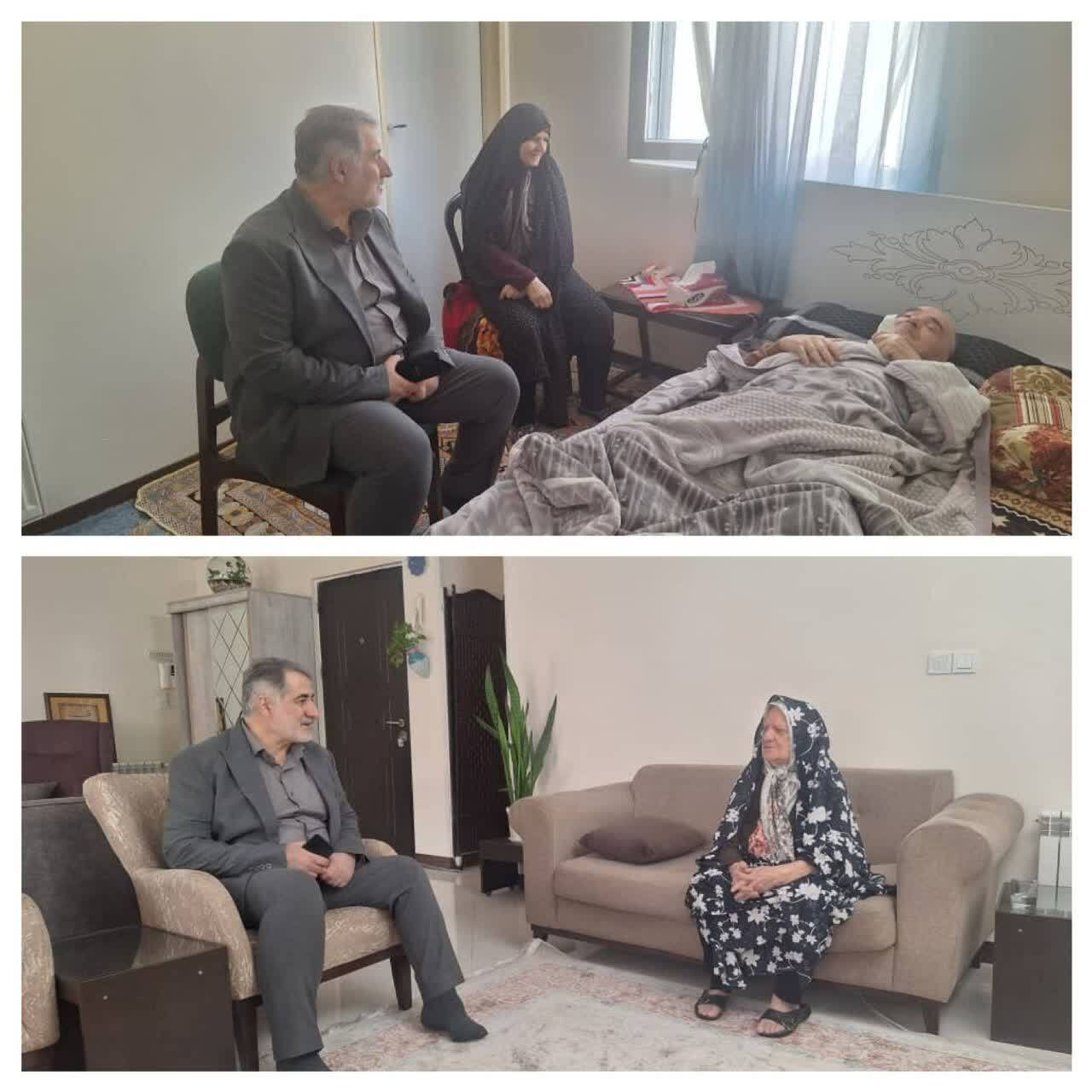 تجلیل از خانواده‌های شهدا و جانبازان درایام نوروز و ماه مبارک رمضان
