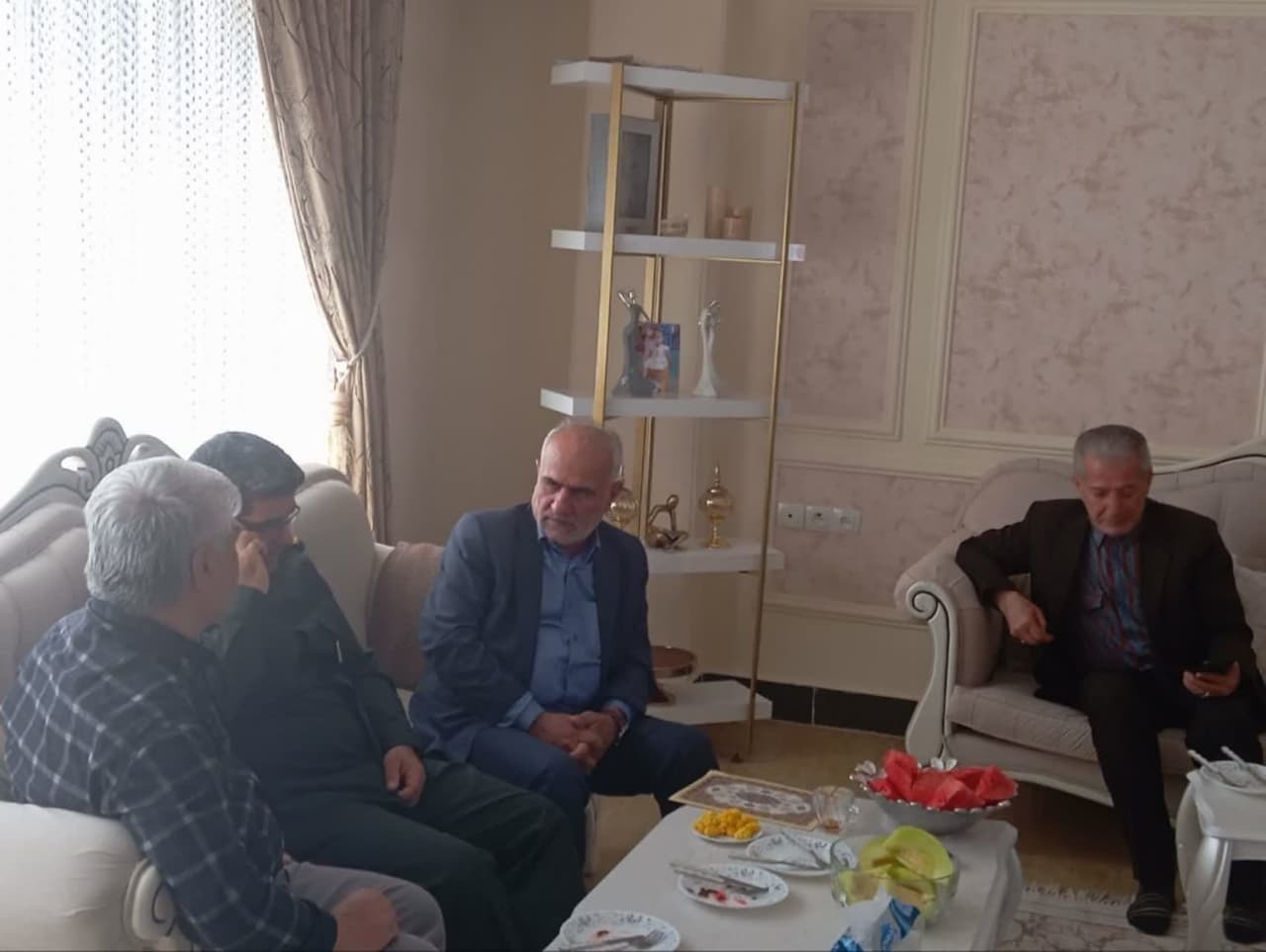 دیدار با خانواده معظم شاهد و ایثارگر در شهرستان بوکان