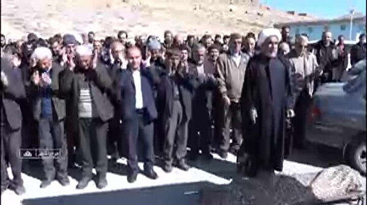 پیوند جاودانه مادر و فرزند؛ وداع با مادر شهید رضا قلی اشرف پس از سال‌ها انتظار