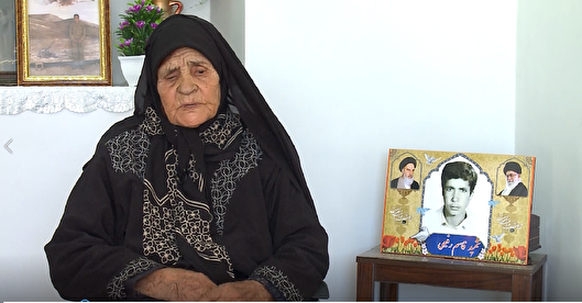 شهیدی که با دلِ پاک و عزمی استوار راه حق...