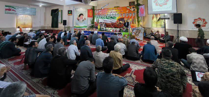بیستمین یادواره شهدا روستاهای دشت، چشمه خان، آرمادلو از توابع شهرستان گرمه برگزار شد
