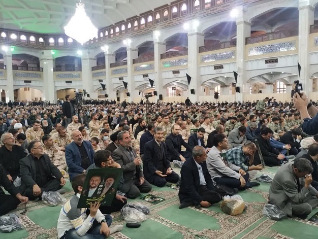 بزرگداشت شهدای خدمت در تبریز با حضور رئیس جمهور ایران