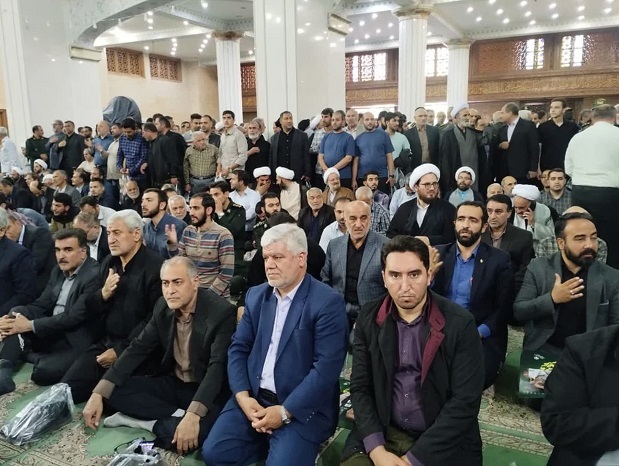 بزرگداشت شهدای خدمت در تبریز با حضور رئیس جمهور ایران