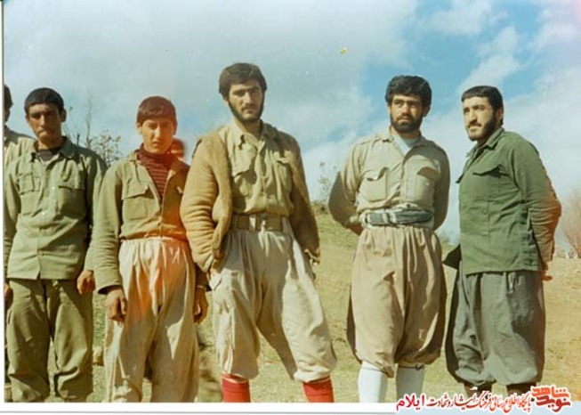 تصاویری از رزمندگان ایلامی در دوران دفاع مقدس