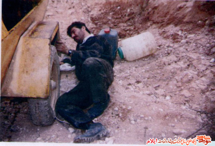 شهید علی کایدخورده از شهدای مردادماه استان ایلام