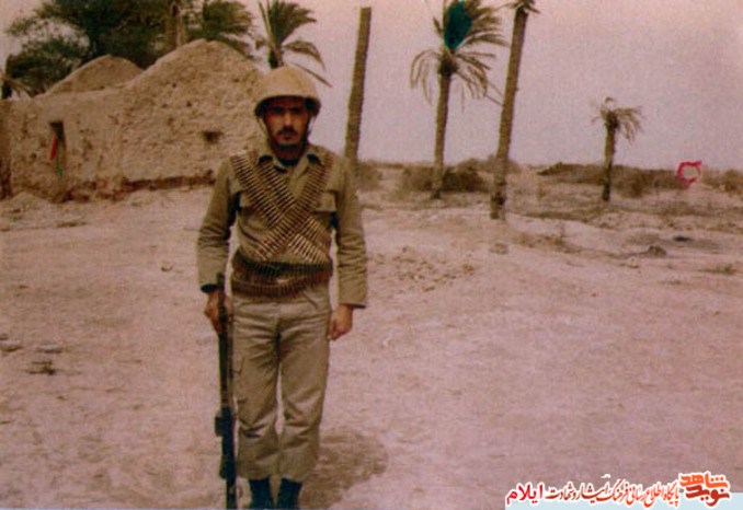 شهید علی کایدخورده از شهدای مردادماه استان ایلام