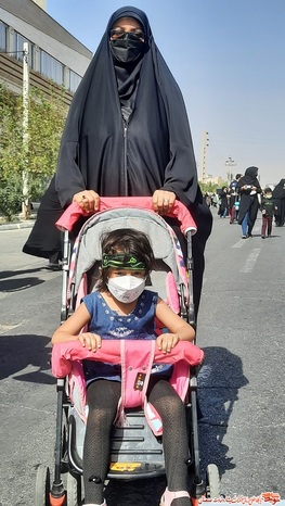 پیاده‌روی اربعین حسینی - سمنان پنجم مهرماه ۱۴۰۰