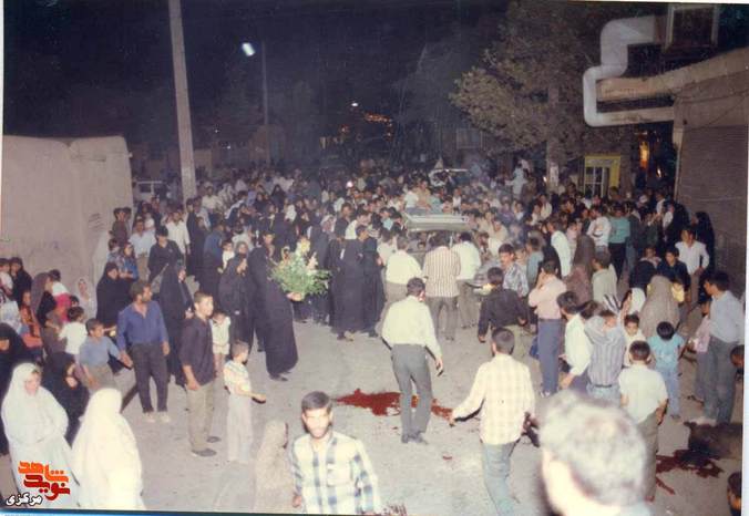 استقبال از آزاده نجفعلی رضایی 1369