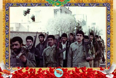ردیف سمت راست نفر سوم شهید اسماعیل برهانی