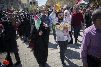 راهپیمایی روز قدس- هفدهم فروردین ۱۴۰۳ شهرستان شاهرود