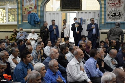 یادواره شهدای سنگرساز بیسنگر استان سمنان- نوزدهم خرداد ۱۴۰۳ حسینیه شهدای گلزار شهدای شهرستان شاهرود