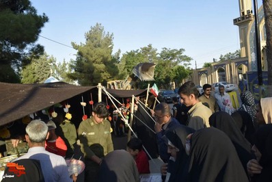 یادواره شهدای سنگرساز بیسنگر استان سمنان- نوزدهم خرداد ۱۴۰۳ حسینیه شهدای گلزار شهدای شهرستان شاهرود