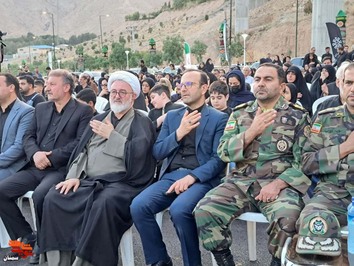 آیین رونمایی از المان مادر شهید- هجدهم تیرماه ۱۴۰۳ محل گذر فرهنگی شهرستان شاهرود