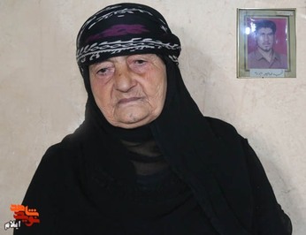 مادر گرانقدر شهید نورالدین حیدری