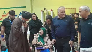 یادواره شهدای کشتی‌گیر نظرآباد در حاشیه مسابقات...